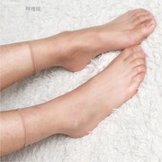 10双3d水晶丝短袜女超薄款包芯丝隐形水晶短丝袜脚尖透明对对袜夏