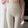 白色鲨鱼裤女外穿2024春季高腰，收腹健身瑜伽芭比裤薄款打底裤