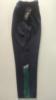 可中小学生男女校裤拼接4厘米，墨绿色条纹2厘米反光条直筒裤棉