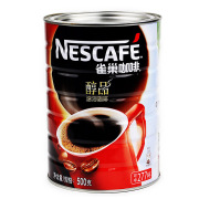 雀巢黑咖啡醇品无糖添加无奶速溶纯黑咖啡粉原味罐装500g