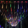 LED流星雨套装单根彩灯树木亮化装饰街道闪灯满天星节日圣诞