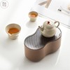 皇啡壶如茶壶便携式旅行茶具快客一人三杯，高端户外泡茶器茶杯套装