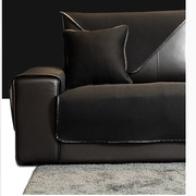 简约多色皮沙发专用沙发防滑全包纯色沙发套巾罩四季通子