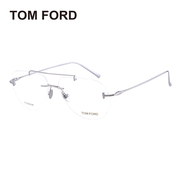 tomford眼镜框男超轻纯钛无框飞行员tf5679汤姆福特近视镜架