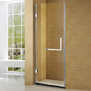 淋浴房 钢化玻璃浴室屏风 一字形浴室移门卫生间隔断