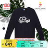 Castelbajac（C牌）高尔夫服装长袖T恤男秋季时尚印花运动卫衣