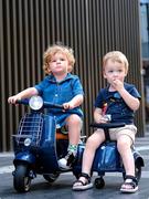 儿童电动摩托车可坐人双人，宝宝偏三轮挎斗男女，小孩充电玩具电瓶车