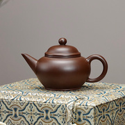 西云堂丨宜兴紫砂壶茶壶，泡茶茶具纯全手工原矿，老紫泥水平120cc