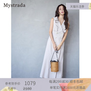 Mystrada2023无袖风衣款连衣裙33169330