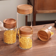 金豆豆(金豆豆)玻璃收纳瓶，豆子小空瓶装黄金，透明迷你小物件高级收藏储存罐