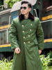 军绿色大衣外套男冬季大学生，穿搭零下40度抗寒加厚保暖东北长棉袄