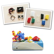 议价支持arduino平台电子，粘土套件自动感应小孩，礼物粘土玩具