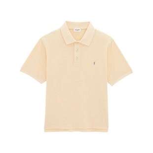 潮奢 Saint Laurent 圣罗兰 男士 and Polos T恤黄色POLO衫 713