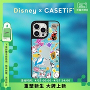Disney x CASETiFY 爱丽丝梦游仙境贴纸 适用于iPhone15/14/13/12/Plus/Pro/Max镜面手机壳