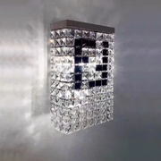 意大利Fendi 轻奢水晶壁灯高档K9埃及进口水晶客厅餐厅背景墙灯具