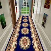 新中式走廊地毯可裁剪地垫，楼梯防滑垫满铺过道家用垫子宾馆可定制
