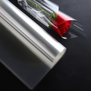 玫瑰花玻璃纸透明opp膜包装纸花束包装纸防水包花花艺材料