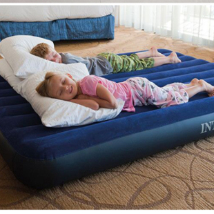 INTEX单双人儿童充气床垫家用户外便携气垫床折叠加厚加大旅行床