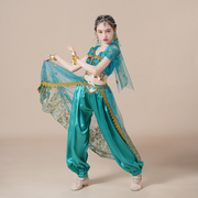 印度舞服装异域民族风，女童肚皮舞演出服，六一儿童节表演服舞蹈服