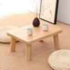 烧桐木茶桌日式炕桌实木，仿古正方形迷你创意榻榻米，飘窗桌子小茶几