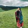 卓青海西藏尼泊尔旅游加厚超大披肩女民族风围巾空调房御寒披风