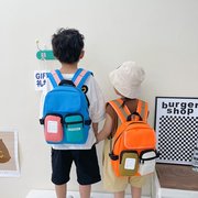 日系儿童书包幼儿园男孩时尚背包女童小班3-5岁6宝宝双肩包潮