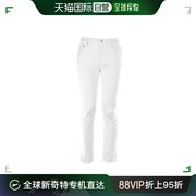 香港直邮VERSACE 范思哲 /男士时尚纯色弹力棉休闲长裤V600378199