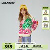 设计师潮牌LALABOBO2022春季彩色小熊毛衣针织衫高级感女