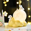 兔子月球灯加湿器摆件家居卧室房间办公室桌面装饰品兔年生日礼物