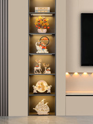 新中式酒柜装饰品客厅摆件暖居电视柜玻璃柜餐边柜套装轻奢风