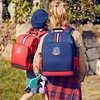 uek小学生书包男女儿童，减负护脊超轻一二三到五六年级英伦风背包
