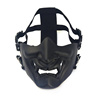 万圣节面具战术半脸防护面具CS战术般若面罩防护可挂头盔