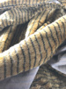 欧美进口美仿真皮草黄色豹纹短毛毛含羊毛纤维毛布料