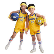 篮球服幼儿园速干透气小学生男女小孩背心青少年科比套装儿童训练