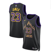 NBA湖人队23号詹姆斯3号戴维斯24号科比球衣篮球服套装