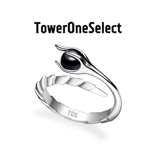 TowerOneSelect店TOWERONE骨节球形戒指原创小众高级感开口戒