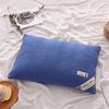 新砂洗棉绗缝枕壳荞麦皮枕芯水洗长方形枕纯荞麦壳枕头库