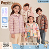 pawinpaw卡通小熊童装，冬男女童儿童，连帽轻薄羽绒服短外套