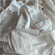 小蓝真丝 白色电力纺布料 100%桑蚕丝零头布料 做衬衫连衣裙内衬