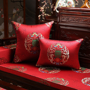 红木沙发坐垫中式实木沙发垫定制防滑乳胶椰棕坐垫可拆洗沙发套罩
