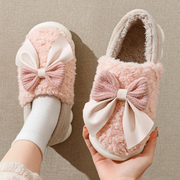 棉拖鞋女士冬季2023室内居家保暖厚底包跟毛拖鞋女款冬天外穿