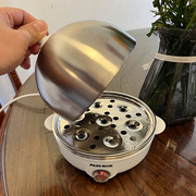 奥克斯煮蛋全不锈钢蒸蛋器自动断电迷你鸡蛋机小型家用早餐神器