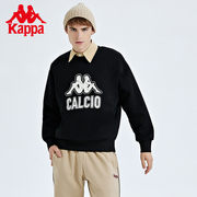 Kappa卡帕男女套头衫2023秋季运动卫衣休闲外套K0CZ2WT50D