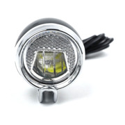 希洛普电动滑板车灯折叠自行车前大灯带喇叭12v-80v通用led改装灯
