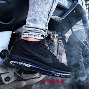 NIKE耐克男鞋全掌气垫运动鞋AIR MAX 2017黑武士跑步鞋849559-004