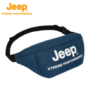 jeep吉普时尚运动单肩包大容量，多功能腰包简约休闲斜挎包