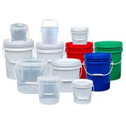 食品级20升塑料桶带盖密封透明加厚包装牛奶桶1/2/5/10/KG公斤L