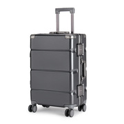 高档2023行李箱28寸大容量旅行箱静音万向轮登机箱铝框密码皮箱子
