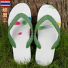泰国进口螃蟹牌天然橡胶人字拖，越南凉鞋男女外穿耐磨防滑沙滩拖鞋