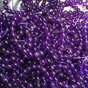 乌拉圭天然紫水晶手链女款晶体，有棉裂单圈手串时尚水晶首饰品礼物